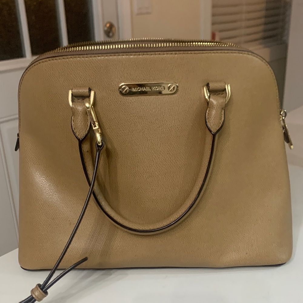 Michael Kors Brown Satchel Bag